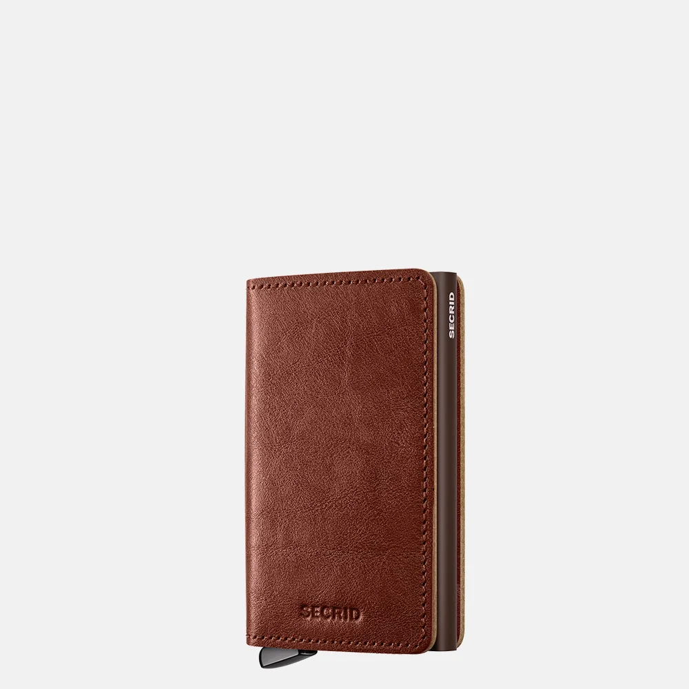 Secrid Slim Wallet Pasjeshouders bruin
